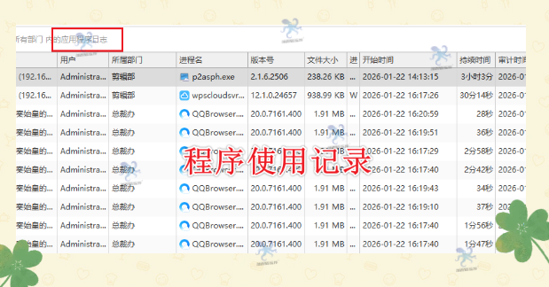 公司怎么查看员工上网行为？介绍上网行为审计软件的6个功能，企业必备！(图3)