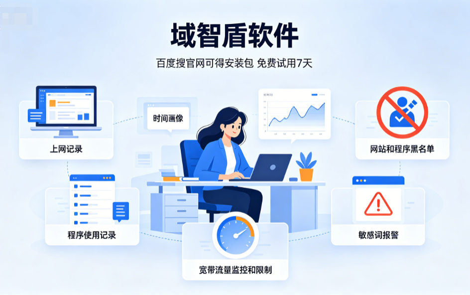 政府单位公务上网行为管理怎么做?上网管理软件的6个核心功能帮你解决烦恼!(图2) 政府单位公务上网行为管理怎么做?上网管理软件的6个核心功能帮你解决烦恼!(图2)