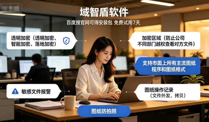 企业图纸加密软件有哪些？精选企业图纸加密软件的6个核心功能，26最新简介！(图2)