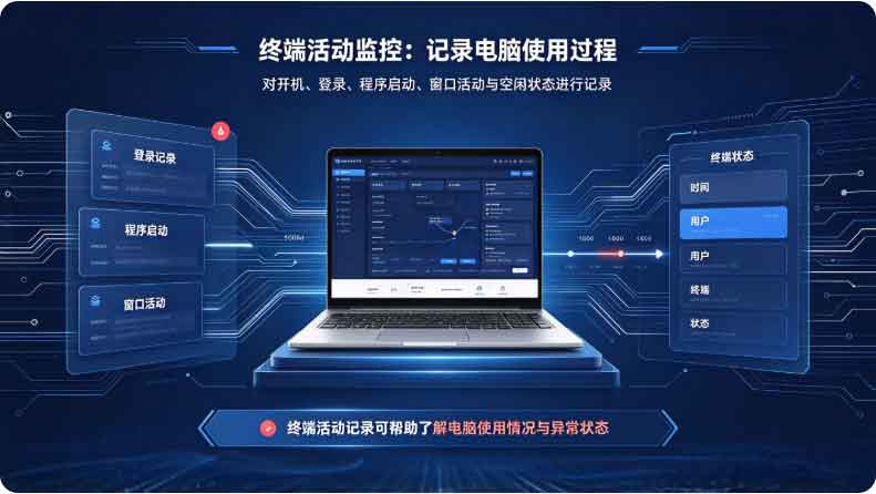 公司电脑监控软件能监控什么?你绝对想不到电脑监控软件竟然这么强大!(图3) 公司电脑监控软件能监控什么?你绝对想不到电脑监控软件竟然这么强大!(图3)