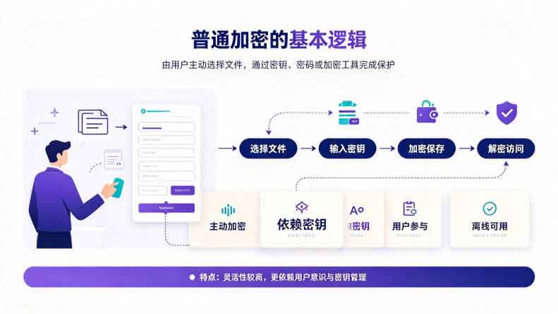 透明加密和普通加密的区别在哪?以域智盾软件为例详解二者区别!(图2) 透明加密和普通加密的区别在哪?以域智盾软件为例详解二者区别!(图2)
